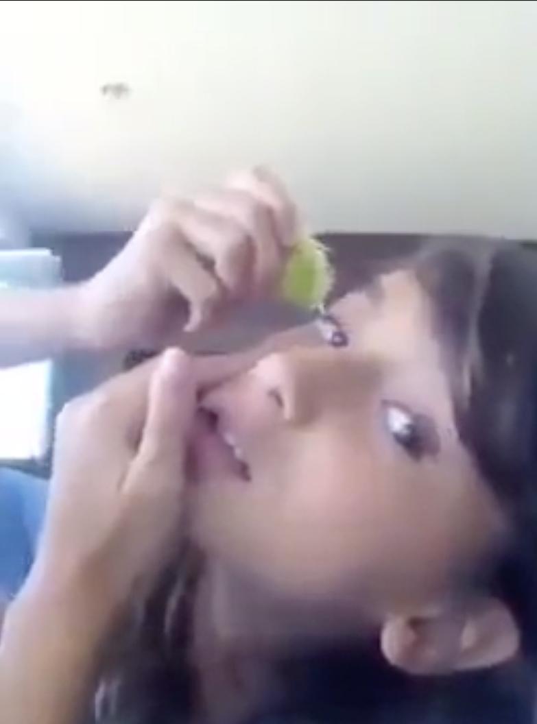 When life gives you lemons, apparently burn your eyes.